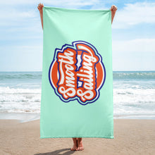 Load image into Gallery viewer, Smooth Sailing Large Beach Towel