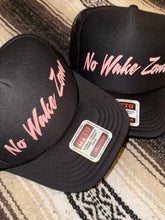 Load image into Gallery viewer, “No Wake Zone” Trucker Cap
