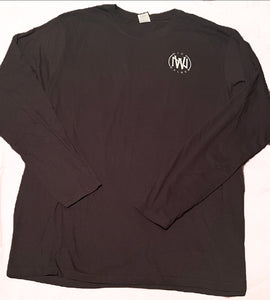 Black Long Sleeve Cotton/Polyester Tees