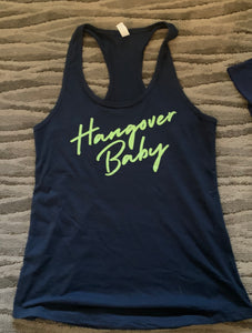 Hangover Baby RacerBack Logo Tank
